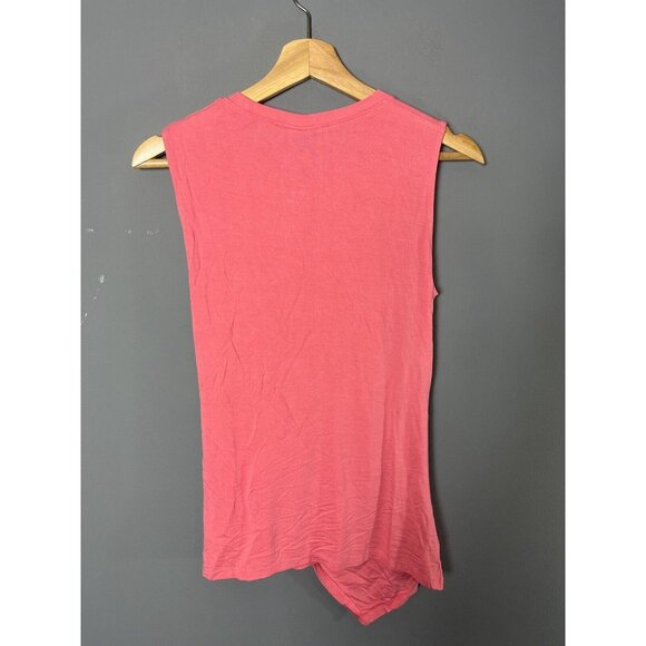 NWT KOBI HALPERIN Womens S Sleeveless Emilee Top in Pink Tulip - Picture 4 of 7